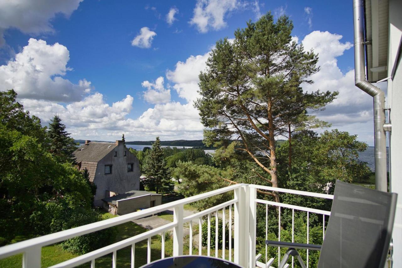 Ferienwohnung Mit Balkon Und Meerblick - Ferienresidenz Zwei Bodden Fewo 1-4 Lietzow エクステリア 写真